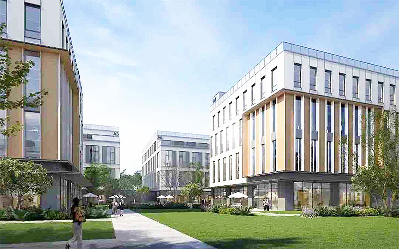 海淀北部醫藥健康創新園進入交付倒計時